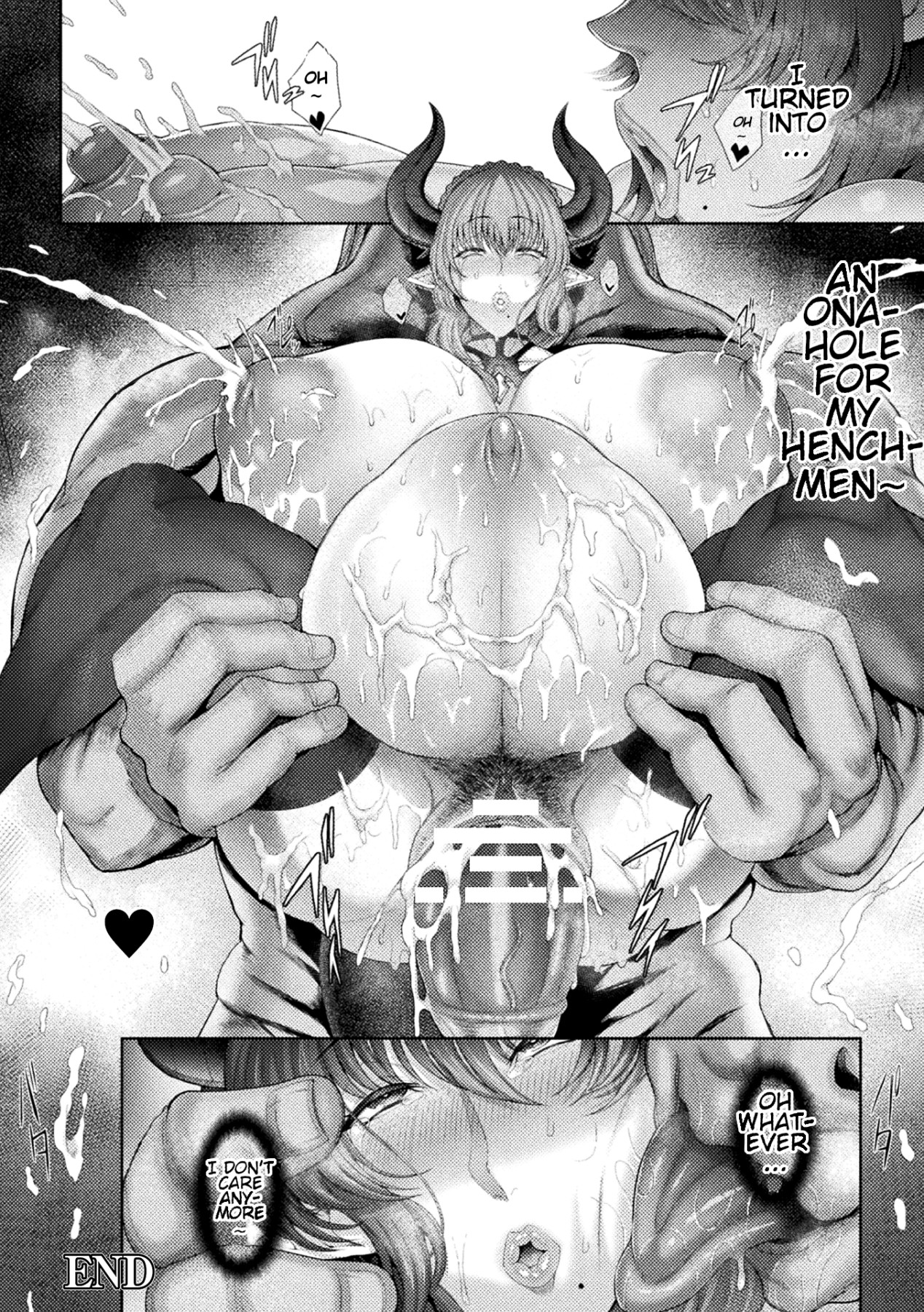 Hentai Manga Comic-Impregnating the Trapped Lewd Demon Queen-Read-16